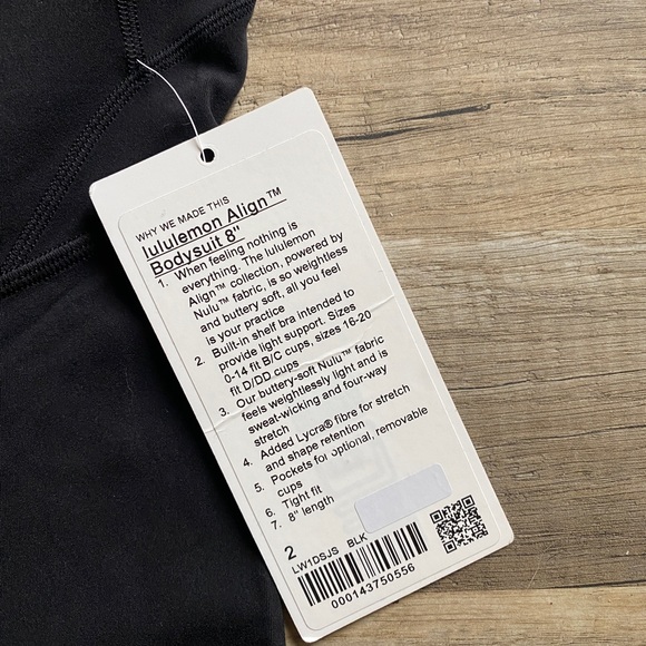 Lululemon align body suit 8” - Picture 4 of 5